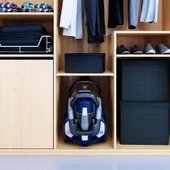 ELECTROLUX Ultraflex EUFC81DB Toz Torbasız Elektrikli Süpürge, 12 M Süpürme Yarıçapı, Kolay Boşaltılabilen Toz Haznesi, Yıkanabilir Hijyen Filtresi,%99 Toz Filtrasyonu thumbnail 4