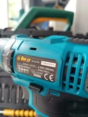 24v şarjlı matkap darbeli çift akülü 24 parça çantalı şarjlı vidalama matkap seti - 4