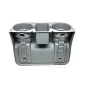 Periboia Gri Renk Oto Koltuk Yanı Bardak Tutucu Organizer - 2