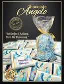 Angelo Chocolate Erkek Bebek Doğum Çikolatası - 4