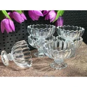 Periboia 6'lı Kristal Çerezlik Seti - 1