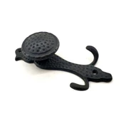 Antika Tarz Dekoratif Pirinç Portmanto Askı - 150x72 Mm, Oksit - 1