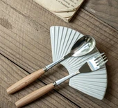 Beton Çatal Bıcak Tutucu 4 Adet - 2