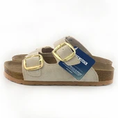Birkenstock Arizona Gold Tokalı Yumuşak Kemer Bej Kadın Terlik - 1