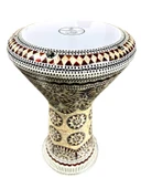 GAWHARET EL-FAN SEDEF İŞLEMELİ DÖKÜM DARBUKA JZ16 - 1