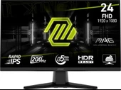 23.8 MSI MAG 242F 0.5MS 200HZ FLAT RAPID IPS FREESYNC MONITOR - 1