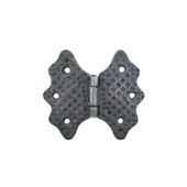 Antika Tarz Dekoratif Pirinç Kelebek Menteşe - 92 Mm, Oksit - 1