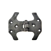 Antika Tarz Dekoratif Pirinç Fit Menteşe - 67 Mm, Oksit - 1