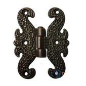 Zamak Kelebek Menteşe - Büyük, 50x67mm, Oksit, 100 Adet - 1