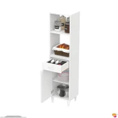 Modilayn VİO Fırın Dolabı (40x163,4x32.5 cm) Çekmeceli Kapaklı Mini/Midi Mikrodalga Mutfak Dolabı thumbnail 7