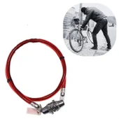 BUFFER® Şifreli Pratik ve Sağlam Bisiklet Kilidi - 1