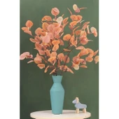 BUFFER® 100 cm Dekoratif Dallı Sedef Ağacı Çiçeği Yapay Sahte Süs Bitkisi - 1