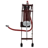 BUFFER® Basınç Göstergeli Ayak Pompası Araba Bisiklet Motor Lastik Pompası - 7