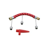 BUFFER® Pompa İğne Başlık Seti Top Bisiklet Lastiği Şişirme İğneleri - 7