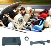 BUFFER® Oto Koltuk Arkası Telefon Tablet Tutucu Ayarlanabilir 360 Derece Dönebilen Pratik Stand - 4