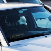 BUFFER® Pratik Fosforlu Telefon Numarası Yamzak İçin Araç İçi Oto Numaratör Numaralık - 3