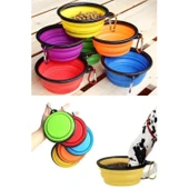 BUFFER® Katlanabilir Kedi Köpek Mama ve Su Kabı Köpek Oyuncağı - 3