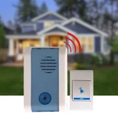 BUFFER® Wireless Bağlantılı Ev, Ofis, Daire veya Bahçe Kapıları İçin Kablosuz Kapı Zili - 1