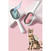 BUFFER® Su Hazneli Kedi ve Köpek Tüyü Toplamama Fırçası Su Hazneli Pet Tarağı - 6