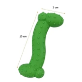 BUFFER® Tiny Kemik Oyuncağı Tırtıklı Yüzey Küçük Kemik Plastik Köpek Oyuncağı - 6