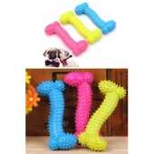 BUFFER® Tiny Kemik Oyuncağı Tırtıklı Yüzey Küçük Kemik Plastik Köpek Oyuncağı - 7