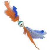 BUFFER®Tüylü PüsküllüKedi OyuncağıDikkat Çekici Renkli Sevimli Evcil Hayvan Oyuncağı - 1