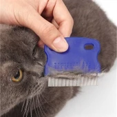 BUFFER® Evcil Hayvan Kedi Köpek Pire Tarağı ve Köpek Gözyaşı Lekesi Tarağı - 8