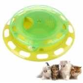 BUFFER® Döner Tablalı Kedi Yemek Yeme Kabı Eğlenceli Kedi Yemek Tabağı - 6