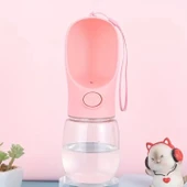 BUFFER® Taşınabilir Butonlu 350 ml Evcil Hayvan Suluğu - 4