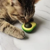 BUFFER® Avokado Model Yapışkanlı Kedi Oyuncağı Yenilebilir Kedi Nanesi Otu - 2