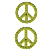 BUFFER® Barış Kemiği Renkli Diş Temizleme Kedi Köpek Aktivite Oyuncağı - 8