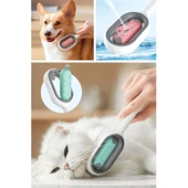 BUFFER® Su Hazneli Kedi ve Köpek Tüyü Toplamama Fırçası Su Hazneli Pet Tarağı - 7