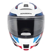 SCHUBERTH C5 OMEGA WHITE ÇENE AÇILIR MOTOSİKLET KASKI thumbnail 2