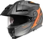 SCHUBERTH E2 EXPLORER ORANGE ÇENE AÇILIR SİPERLİKLİ MOTOSİKLET KASKI thumbnail 1