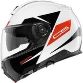 SCHUBERTH C5 ECLIPSE RED ÇENE AÇILIR MOTOSİKLET KASKI thumbnail 1