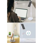 BUFFER® Masa Üstü Tablet ve Telefon Tutucu Plastik Aparat Beyaz Telefon Standı - 7