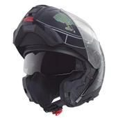 SCHUBERTH C5 GLOBE GREEN ÇENE AÇILIR MOTOSİKLET KASKI thumbnail 5