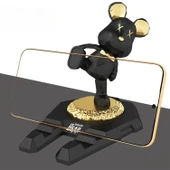 BUFFER® Ayıcıklı Telefon ve Tablet Standı Masa Üstü Telefon ve Tablet Tutucu Aparatı - 1