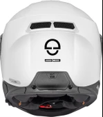 SCHUBERTH S3 GLOSSY WHITE  KAPALI MOTOSİKLET KASKI thumbnail 4