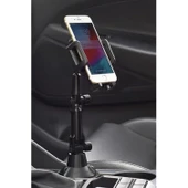 BUFFER® Teleskopik Araç Bardak Yerine Giren Telefon Tutucu - 8
