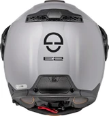 SCHUBERTH E2 CONCRETE GREY ÇENE AÇILIR SİPERLİKLİ MOTOSİKLET KASKI thumbnail 2