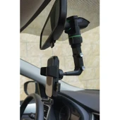 BUFFER® Dikiz Aynasına Takılabilen Eklemli Telefon Tutucu Aparat - 8