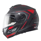 SCHUBERTH C5 OMEGA ANTRASIT ÇENE AÇILIR MOTOSİKLET KASKI thumbnail 1