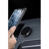 BUFFER® Tüm Modellerle Uyumlu Manyetik Araç İçi Telefon Tutucu Çok Amaçlı Güçlü Mıknatıs Tutucu - 8