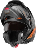 SCHUBERTH E2 EXPLORER ORANGE ÇENE AÇILIR SİPERLİKLİ MOTOSİKLET KASKI thumbnail 5
