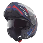 SCHUBERTH C5 OMEGA BLUE ÇENE AÇILIR MOTOSİKLET KASKI thumbnail 5