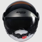 NOLAN N21 VISOR 06 TANGENTE 352 CAMLI YARIM KASK thumbnail 3