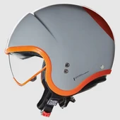 NOLAN N21 06 OCIO 343 GÜNEŞ CAMLI YARIM KASK thumbnail 1