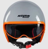NOLAN N21 06 OCIO 343 GÜNEŞ CAMLI YARIM KASK thumbnail 6