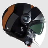 NOLAN N21 VISOR 06 TANGENTE 352 CAMLI YARIM KASK thumbnail 1